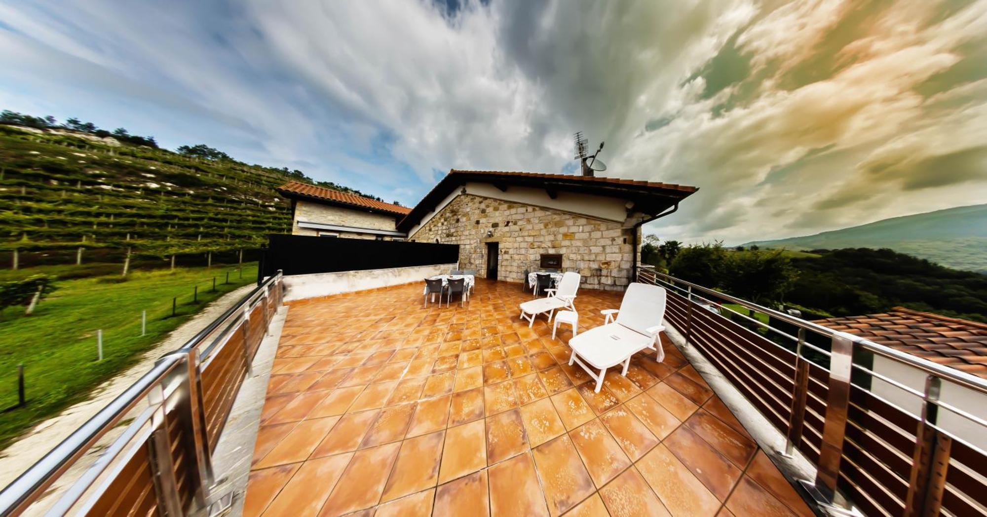 Casa Rural Erretzabal Txiki オリオ エクステリア 写真