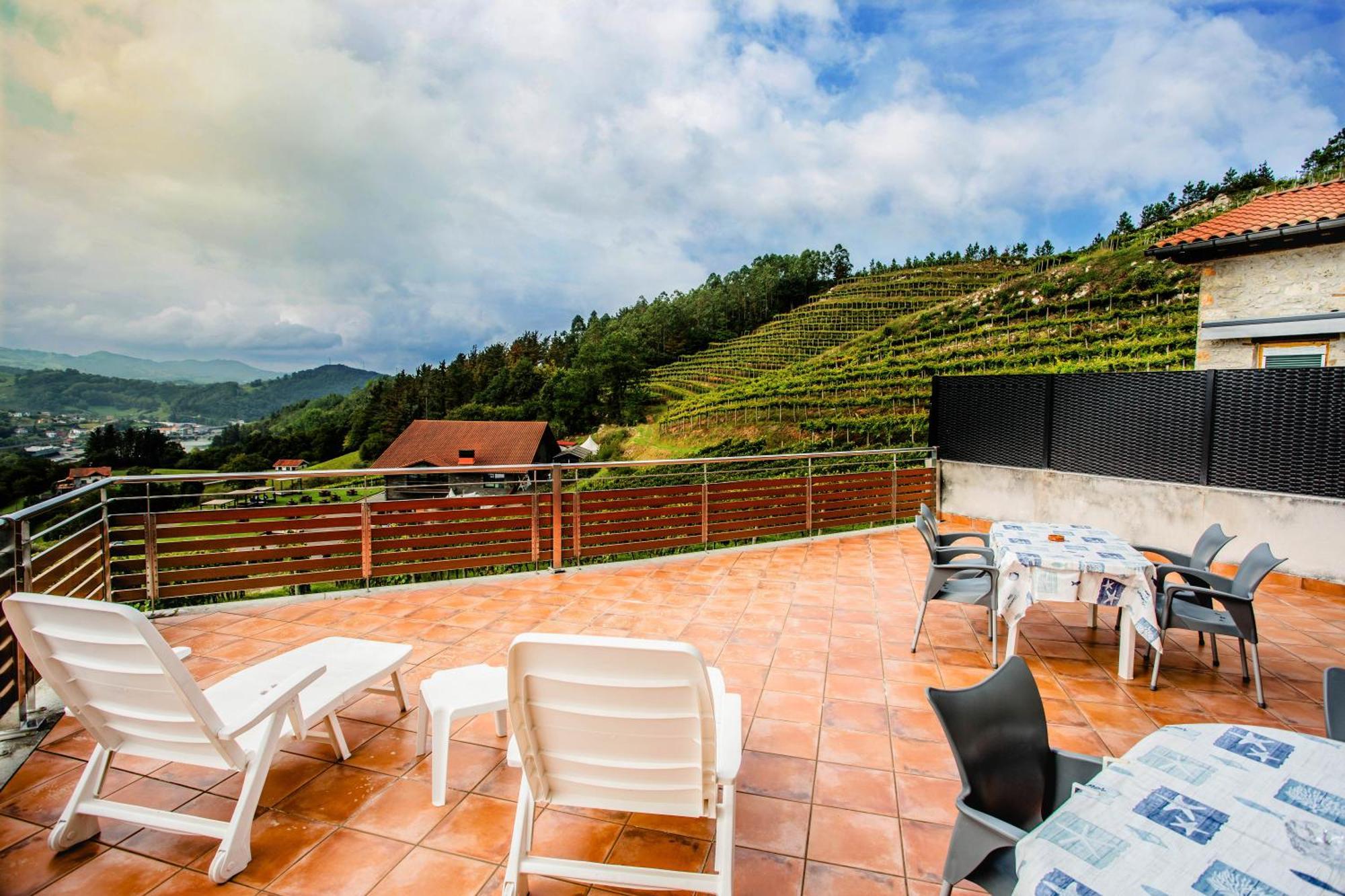 Casa Rural Erretzabal Txiki オリオ エクステリア 写真