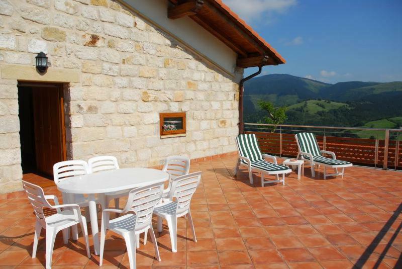 Casa Rural Erretzabal Txiki オリオ エクステリア 写真